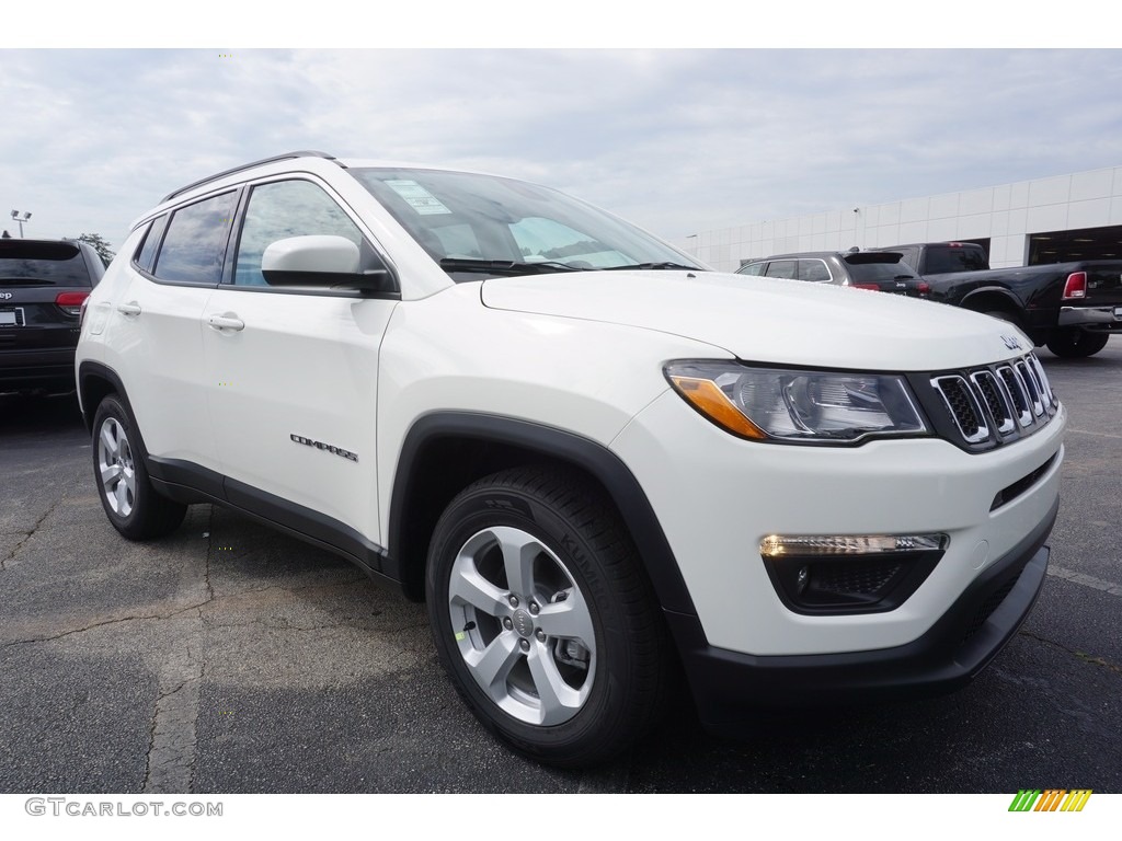 Bright White 2017 Jeep Compass Latitude Exterior Photo #120799443