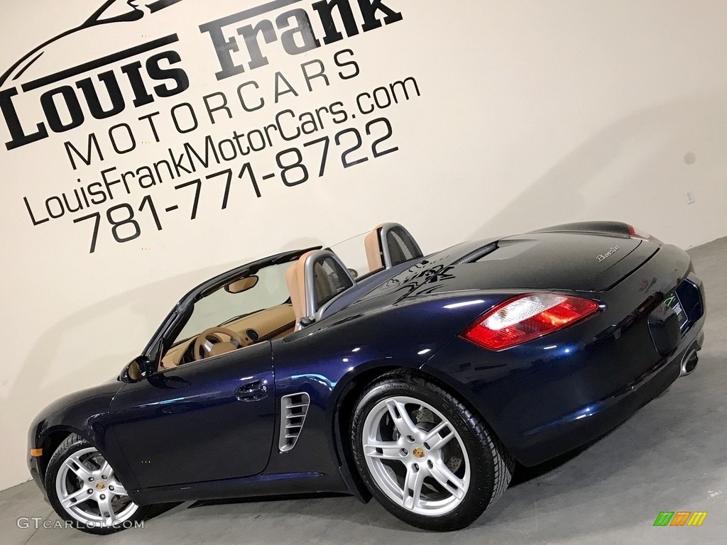 2008 Boxster  - Midnight Blue Metallic / Sand Beige photo #56