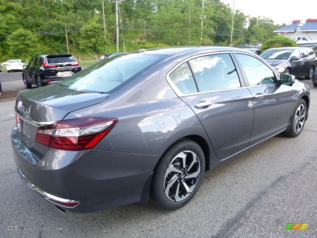 2017 Accord EX Sedan - Modern Steel Metallic / Gray photo #4
