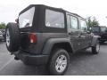 2017 Granite Crystal Metallic Jeep Wrangler Unlimited Sport 4x4  photo #3