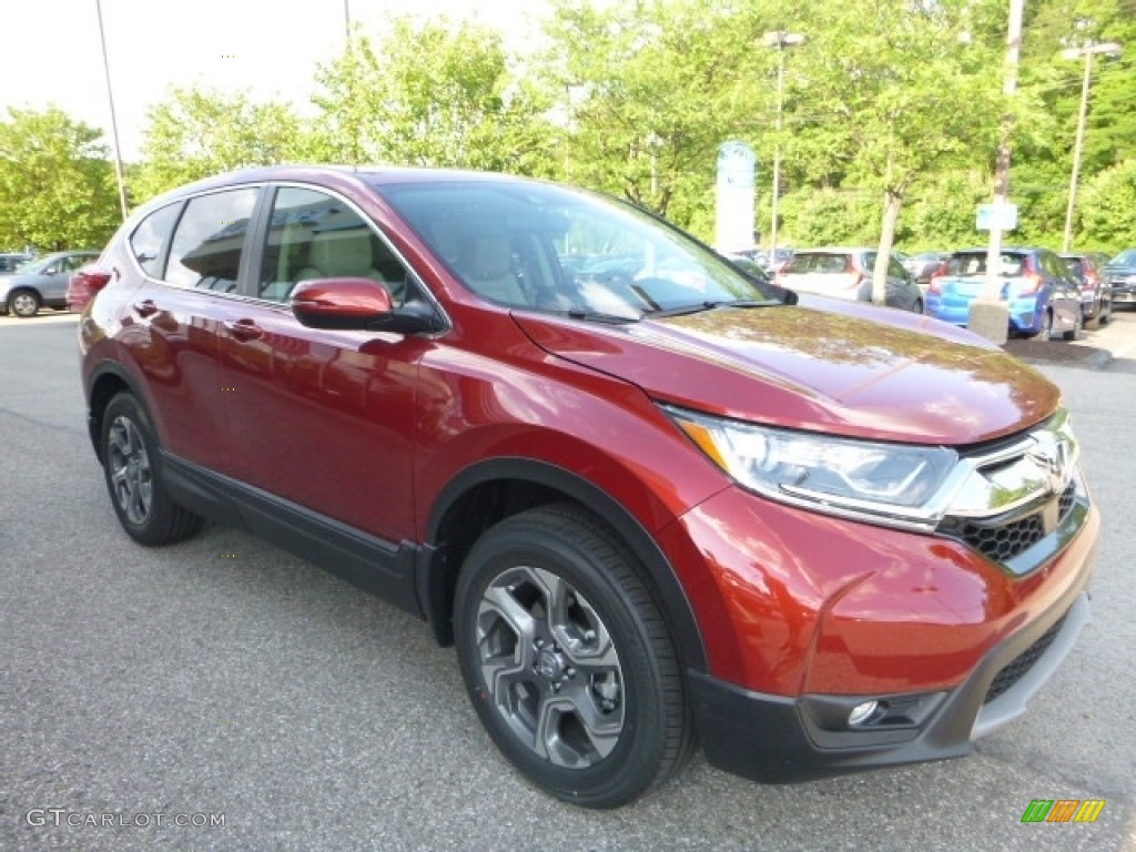 Basque Red Pearl II 2017 Honda CR-V EX-L AWD Exterior Photo #120800424