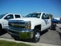 Summit White 2017 Chevrolet Silverado 3500HD Work Truck Crew Cab 4x4