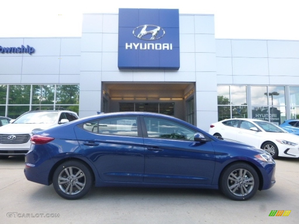 Lakeside Blue Hyundai Elantra