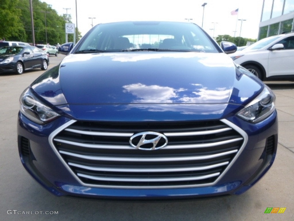 2017 Elantra SE - Lakeside Blue / Gray photo #4