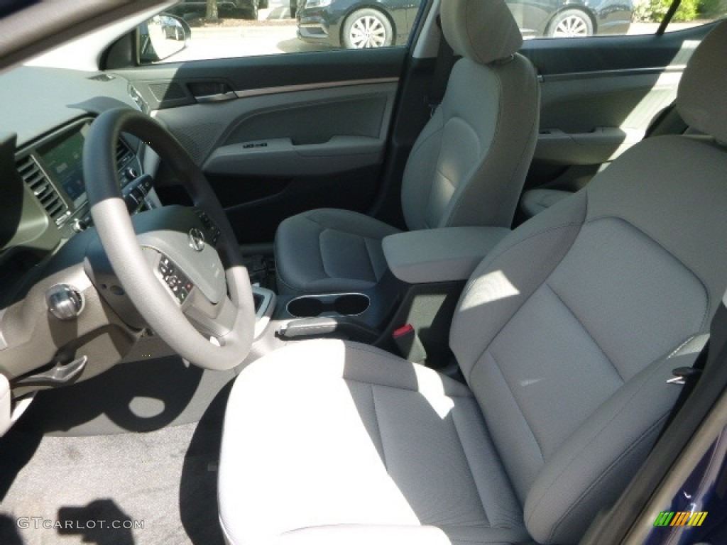 2017 Elantra SE - Lakeside Blue / Gray photo #11