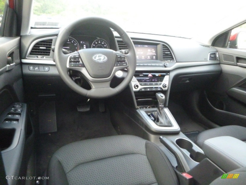 2017 Elantra Value Edition - Red / Black photo #9