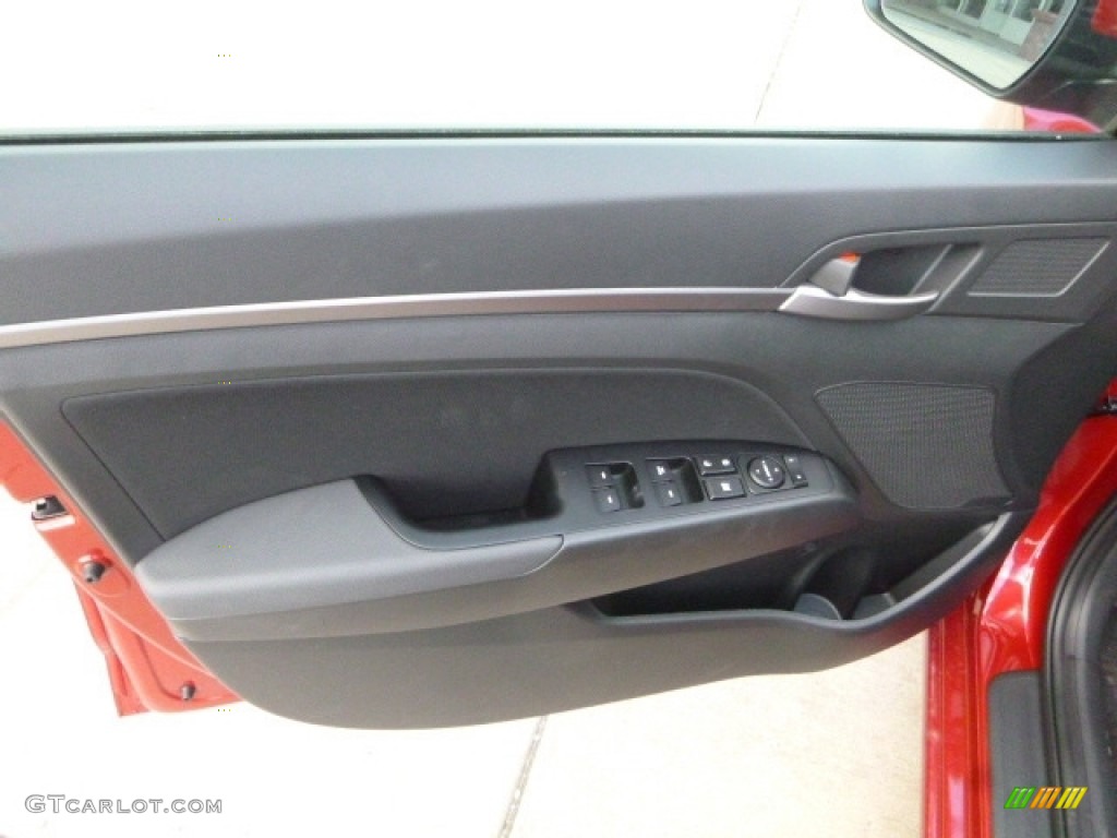 2017 Elantra Value Edition - Red / Black photo #10