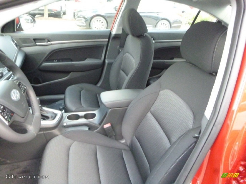 2017 Elantra Value Edition - Red / Black photo #11