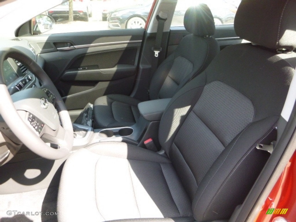 2017 Elantra Value Edition - Red / Black photo #11