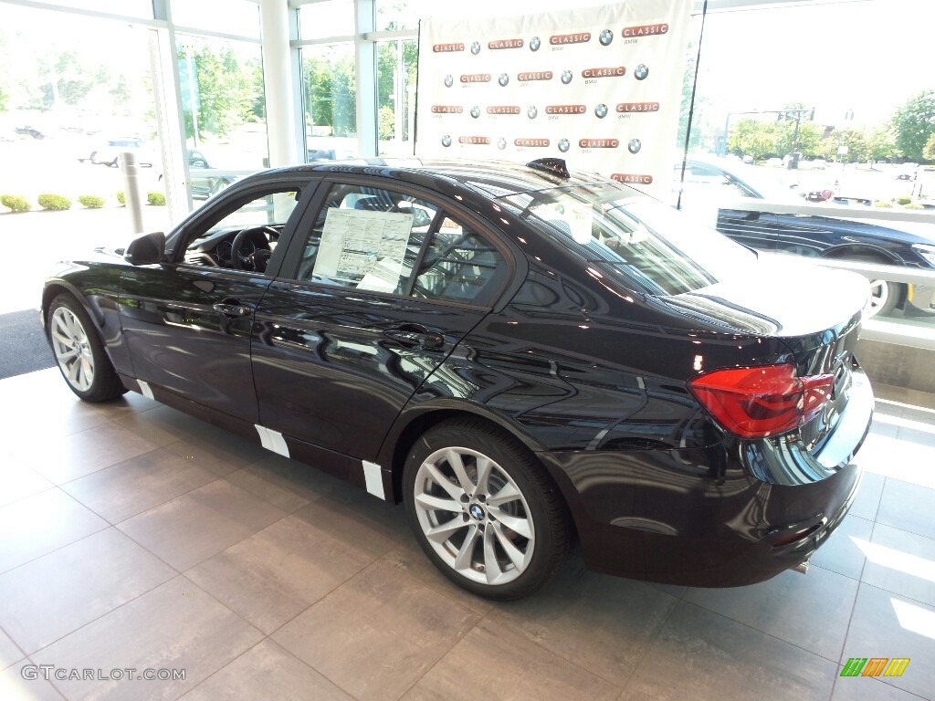 2017 3 Series 320i xDrive Sedan - Jet Black / Black photo #3