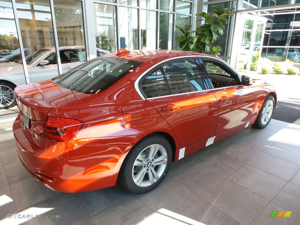 2017 3 Series 330i xDrive Sedan - Melbourne Red Metallic / Black photo #2
