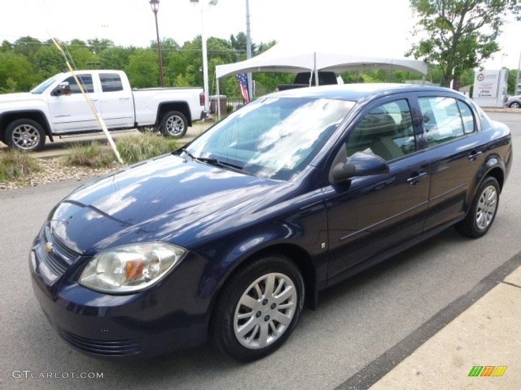 2009 Cobalt LT Sedan - Imperial Blue Metallic / Gray photo #5