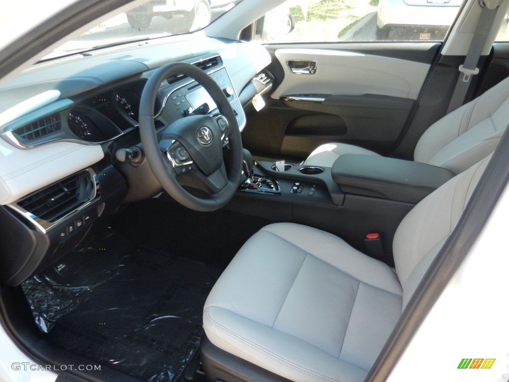 2017 Avalon XLE Premium - Blizzard Pearl White / Light Gray photo #3