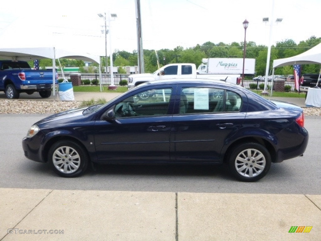 2009 Cobalt LT Sedan - Imperial Blue Metallic / Gray photo #6