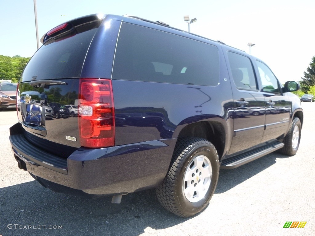 2009 Suburban LT 4x4 - Dark Blue Metallic / Ebony photo #9