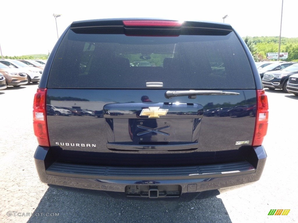 2009 Suburban LT 4x4 - Dark Blue Metallic / Ebony photo #10