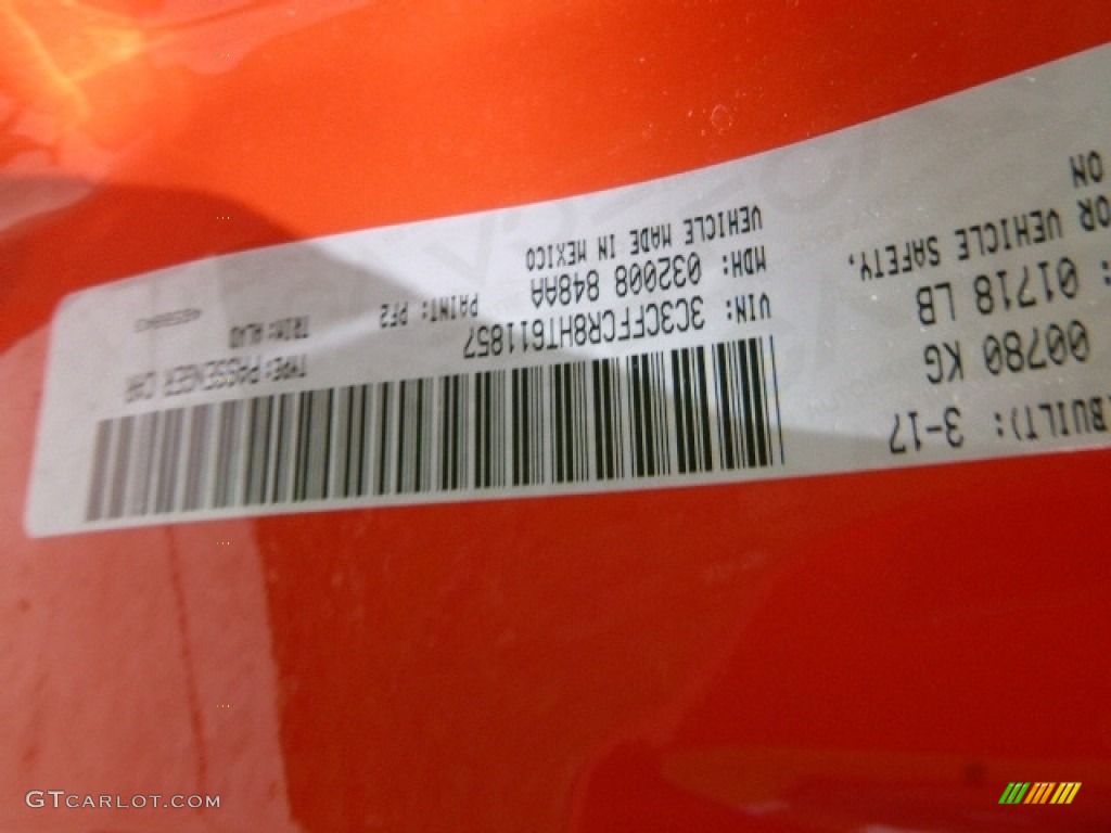 2017 Fiat 500 Lounge Color Code Photos
