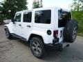 2017 Bright White Jeep Wrangler Unlimited Sahara 4x4  photo #3