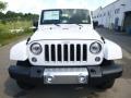 2017 Bright White Jeep Wrangler Unlimited Sahara 4x4  photo #8