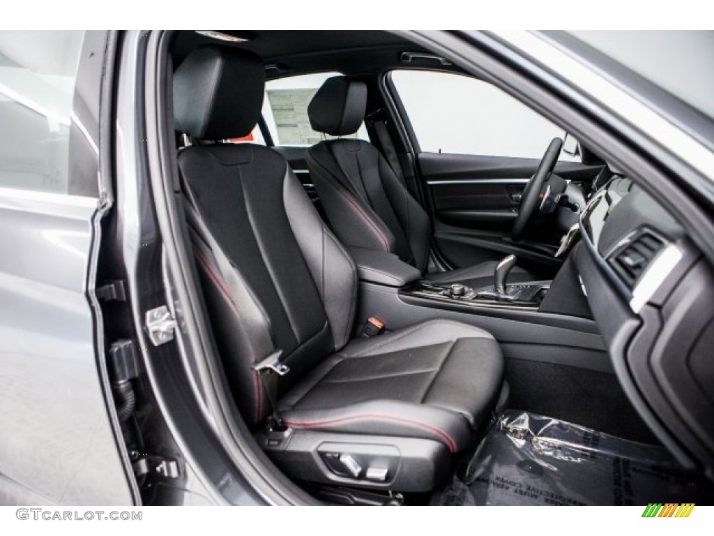 2017 3 Series 330i Sedan - Mineral Grey Metallic / Black photo #2