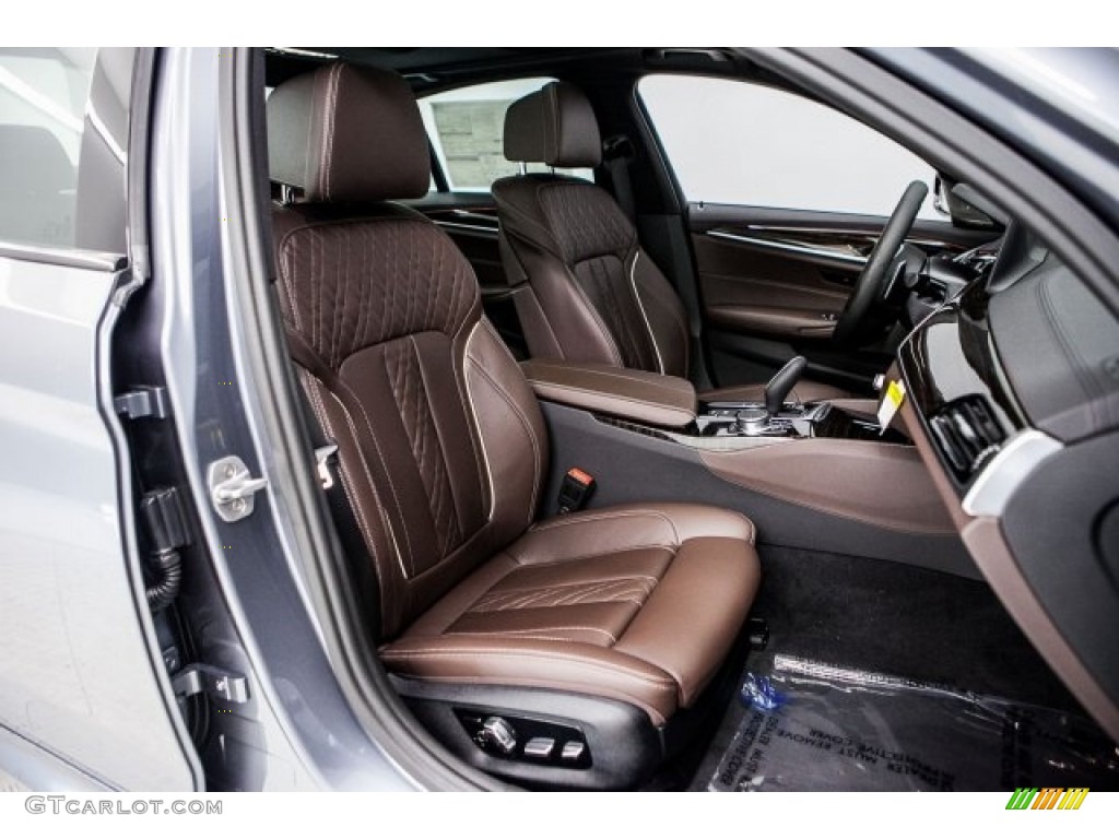 2017 5 Series 540i Sedan - Bluestone Metallic / Mocha photo #2