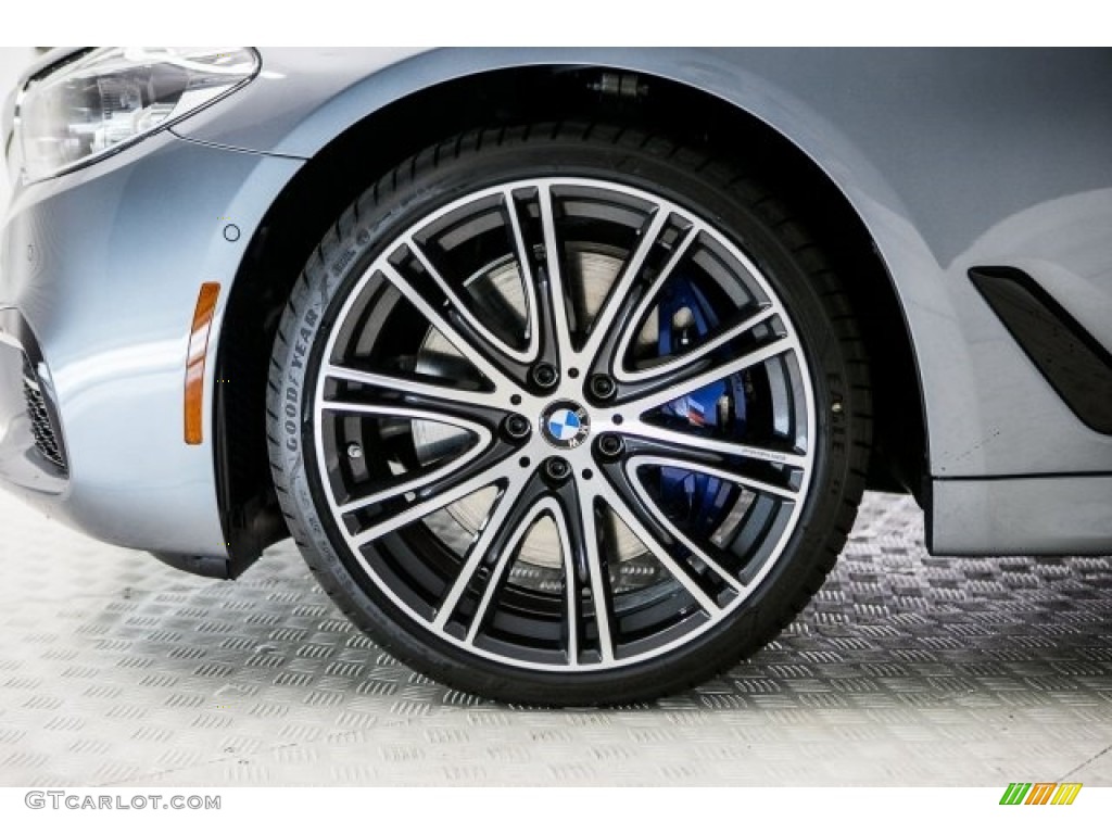 2017 5 Series 540i Sedan - Bluestone Metallic / Mocha photo #9