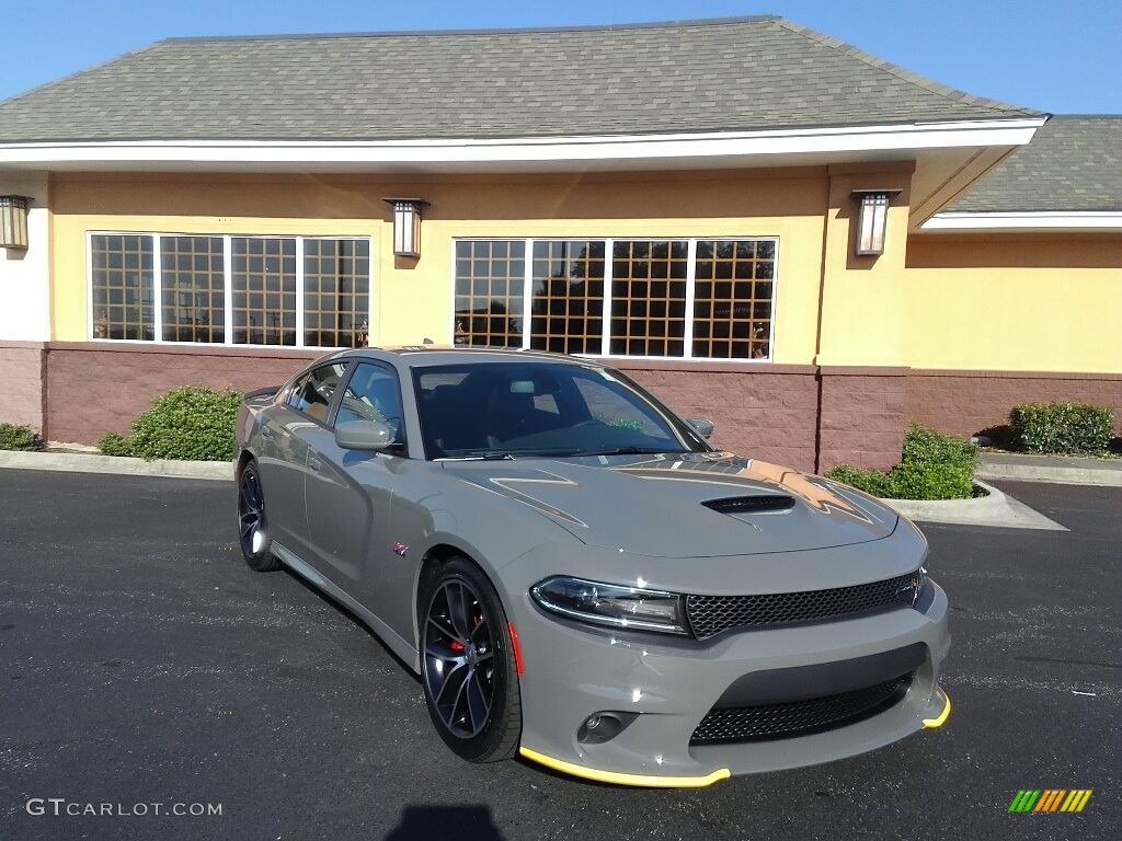 Destroyer Grey 2017 Dodge Charger R/T Scat Pack Exterior Photo #120810445