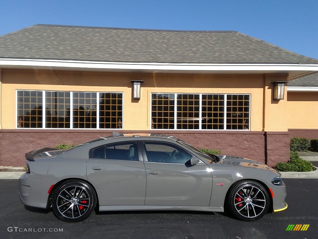 Destroyer Grey 2017 Dodge Charger R/T Scat Pack Exterior Photo #120810477