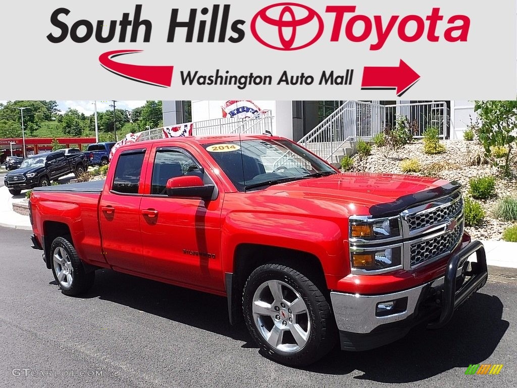 2014 Victory Red Chevrolet Silverado 1500 LT Double Cab 4x4 120796585