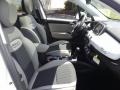 2017 Fiat 500X Nero/Grigio (Black/Gray) Interior Front Seat Photo