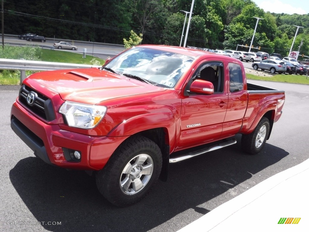 2015 Tacoma TRD Sport Access Cab 4x4 - Barcelona Red Metallic / Graphite photo #7