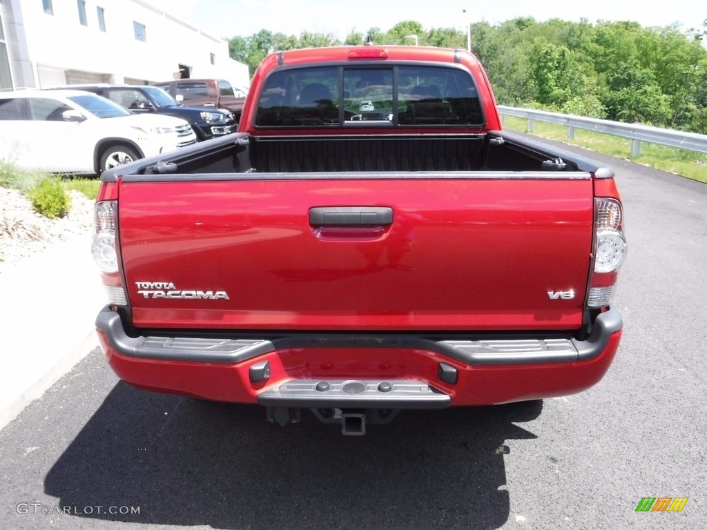 2015 Tacoma TRD Sport Access Cab 4x4 - Barcelona Red Metallic / Graphite photo #11