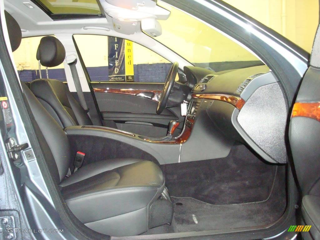 2007 E 350 4Matic Sedan - Flint Grey Metallic / Black photo #20