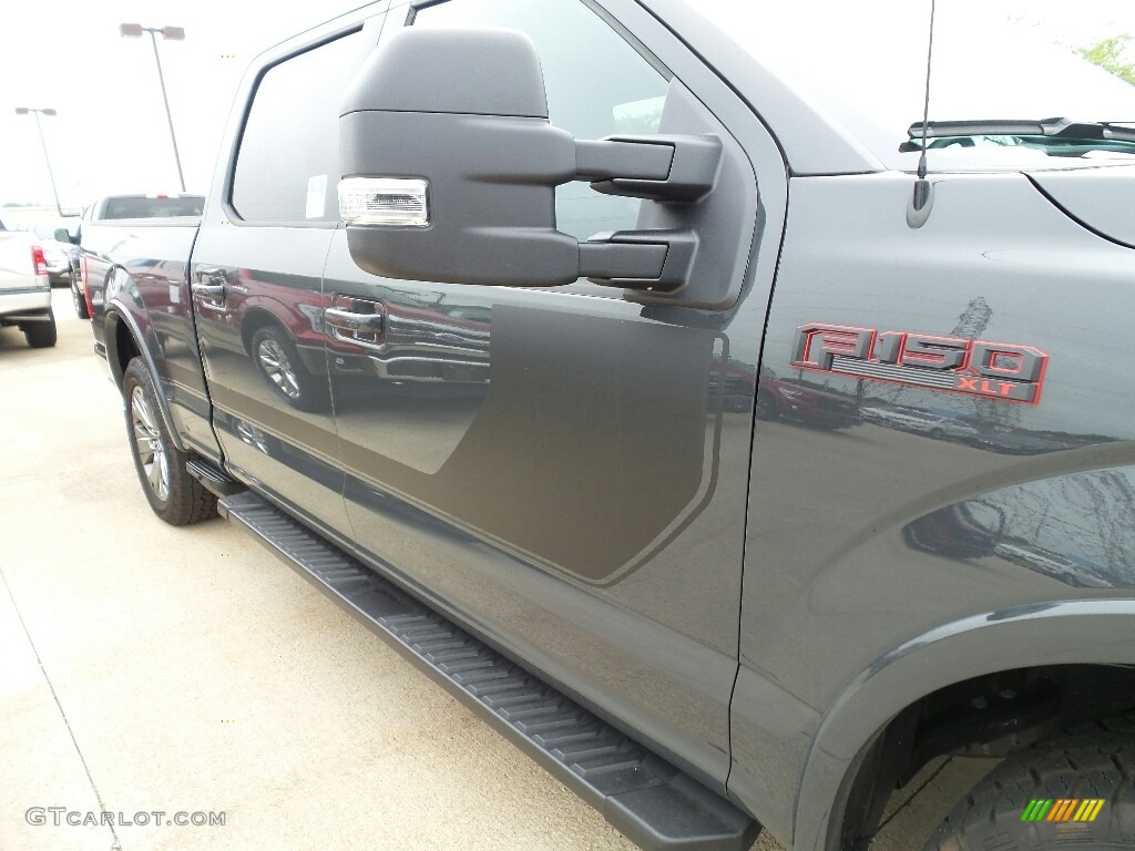 2017 F150 XLT SuperCrew 4x4 - Lithium Gray / Black Special Edition Package photo #5