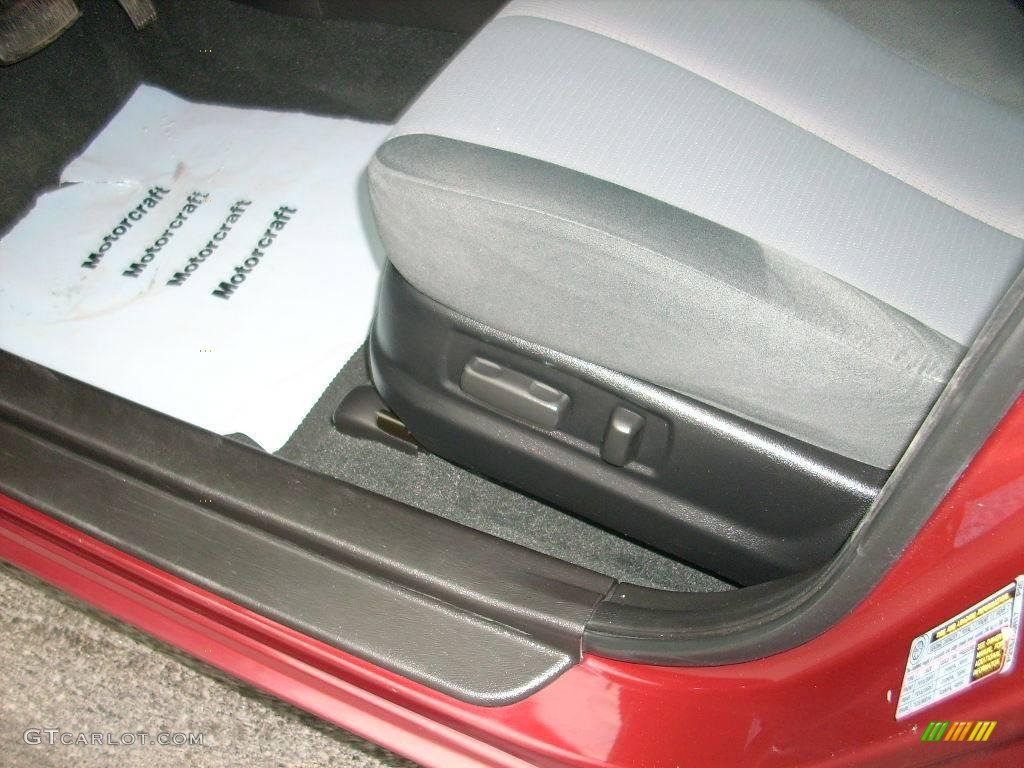2008 Sonata SE V6 - Dark Cherry Red / Black photo #16