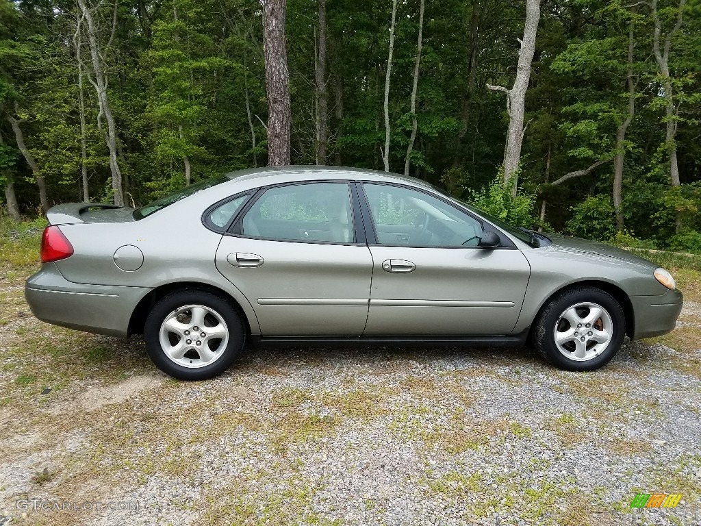 2001 Taurus SES - Spruce Green Metallic / Medium Parchment photo #4