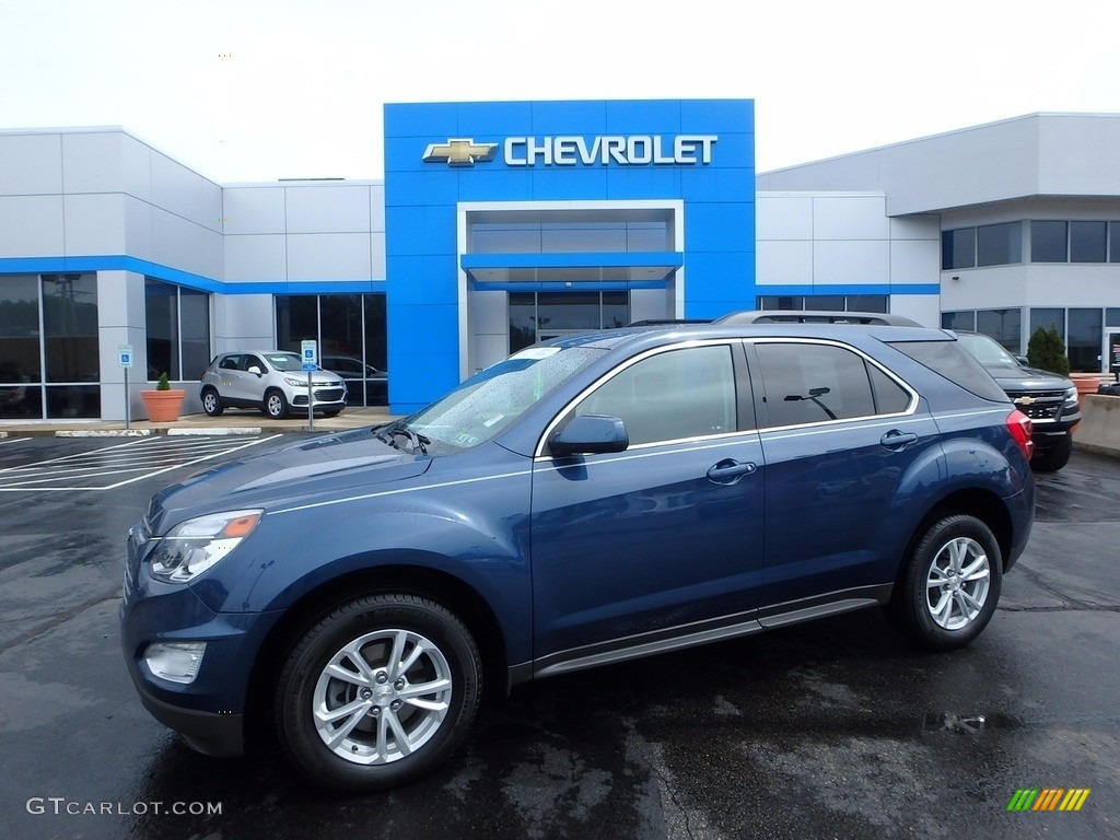 2016 Patriot Blue Metallic Chevrolet Equinox Lt Awd