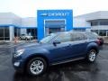 2016 Patriot Blue Metallic Chevrolet Equinox LT AWD  photo #1