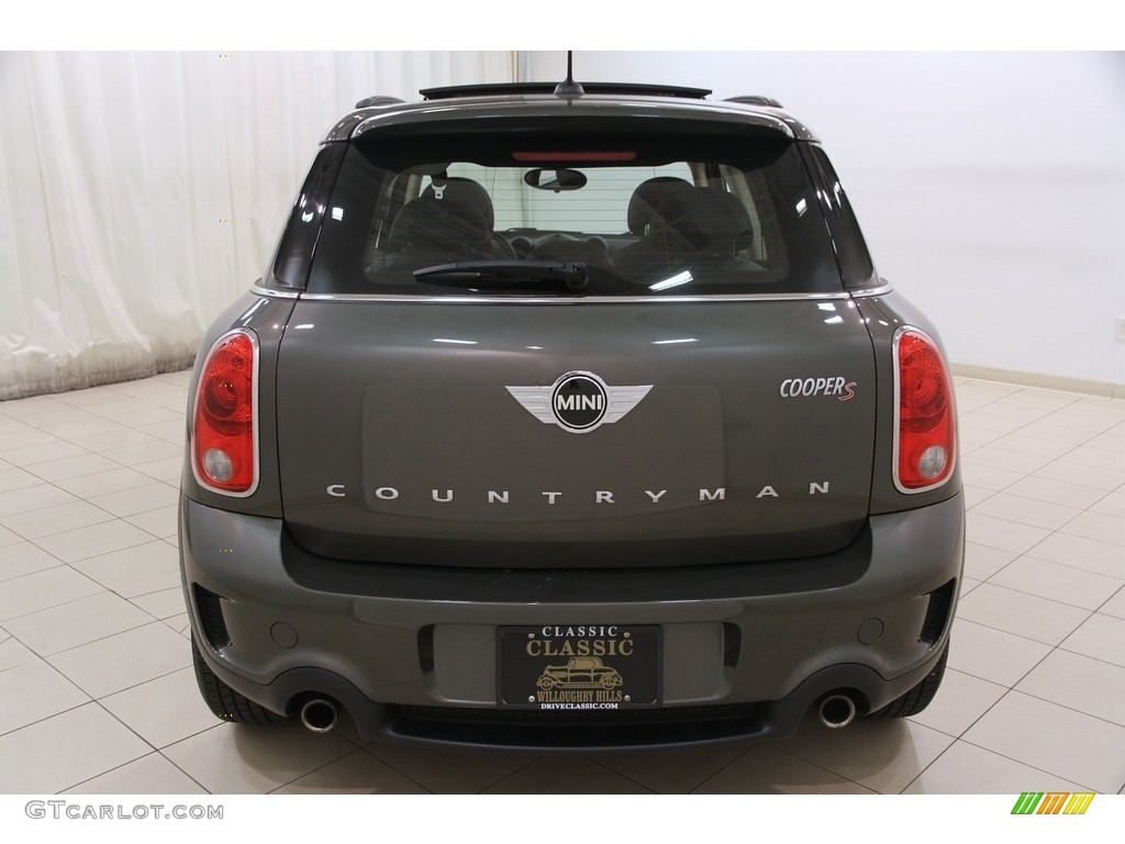 2014 Cooper S Countryman - Royal Gray Metallic / Carbon Black photo #15