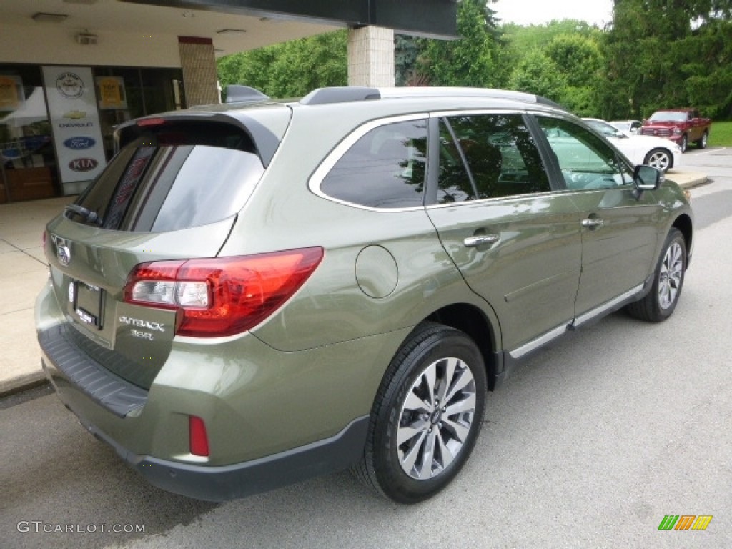2017 Outback 3.6R Touring - Wilderness Green Metallic / Java Brown photo #2