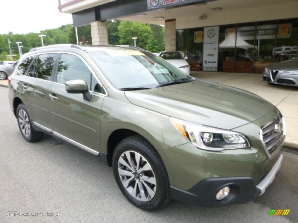 2017 Outback 3.6R Touring - Wilderness Green Metallic / Java Brown photo #3