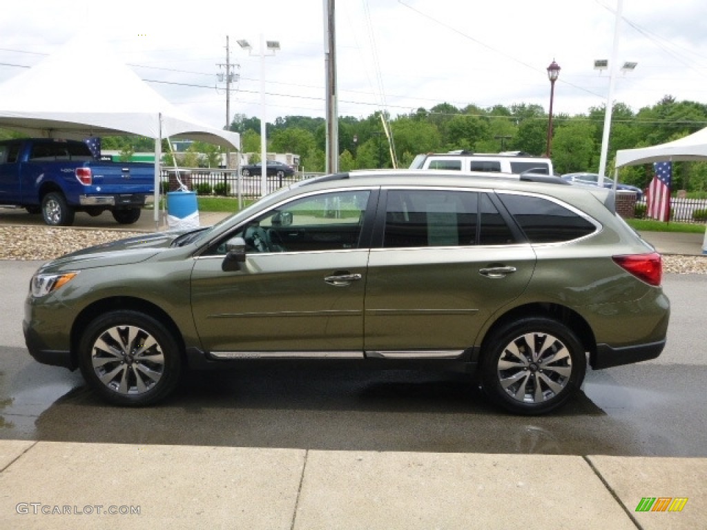 2017 Outback 3.6R Touring - Wilderness Green Metallic / Java Brown photo #6