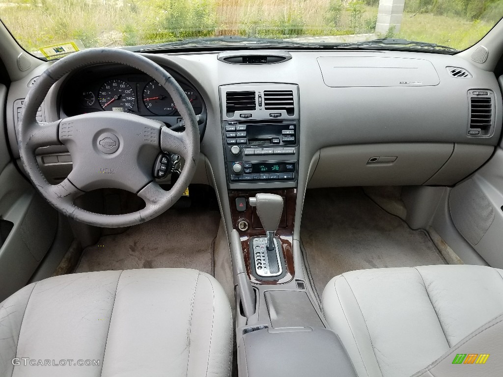 2000 Maxima GLE - Gray Lustre Metallic / Frost photo #20