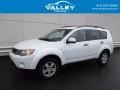 Diamond White Pearl 2007 Mitsubishi Outlander LS 4WD
