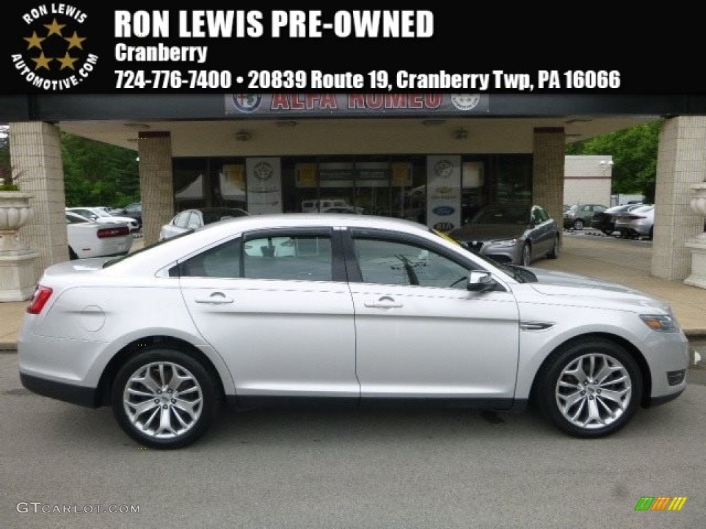 2015 Taurus Limited - Ingot Silver Metallic / Charcoal Black photo #1
