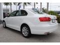 2014 Pure White Volkswagen Jetta SE Sedan  photo #6