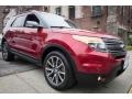 2015 Ruby Red Ford Explorer XLT 4WD  photo #11