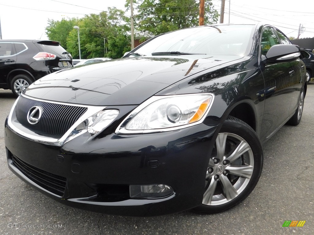 2009 GS 350 AWD - Black Sapphire Pearl / Black photo #1