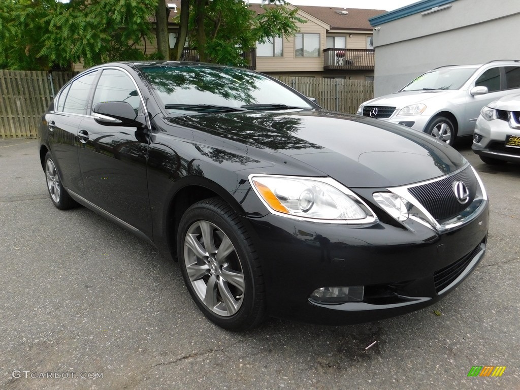2009 GS 350 AWD - Black Sapphire Pearl / Black photo #3