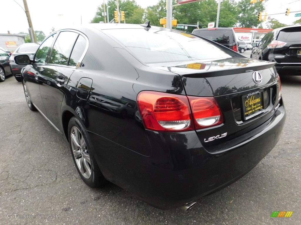 2009 GS 350 AWD - Black Sapphire Pearl / Black photo #7